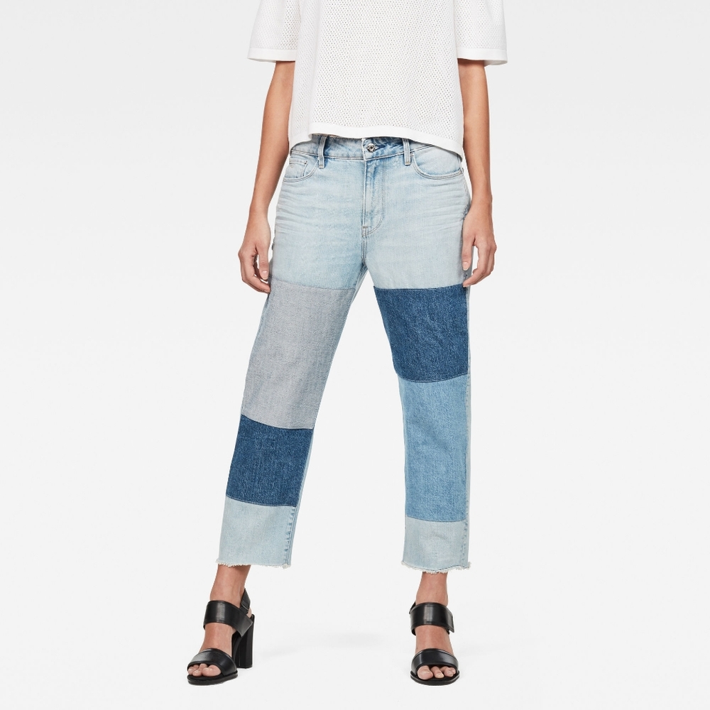 G-Star Raw 3301 Patchwork Boyfriend Jeans